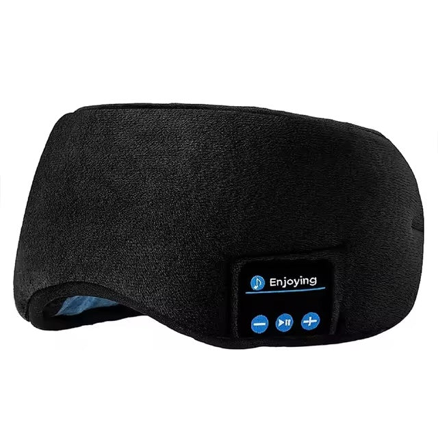 Bluetooth Sleeping Headphones Eye Mask – Soft, Wireless, Comfortable Earphones for Relaxing Sleep & Travel!