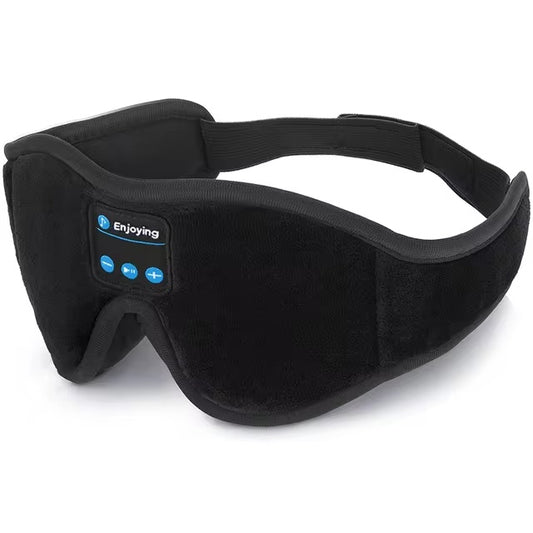 3D Bluetooth Sleep Mask Headphones: Built-in HD Speakers for Ultimate Music Comfort!